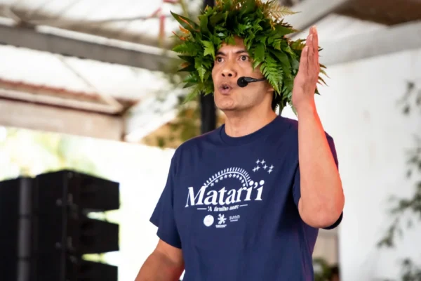 Yann Paa, poète polynésien — soirée littéraire Matari'i i raro